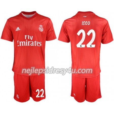 Fotbalový Dres Real Madrid Isco 22 Dětské Alternativní 2018/19